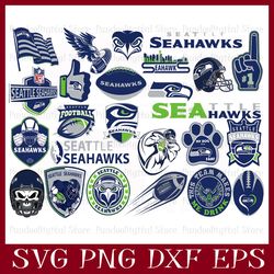 Seattle Seahawk, Seattle Seahawk svg, NFL Teams svg, NFL Svg, Png, Dxf Instant Download