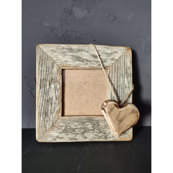 Shipping to Canada 3x3 small rustic square frames for pictur - Inspire ...