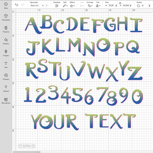 Encanto Font SVG, Encanto Font Alphabet, Encanto Font Canva, | Inspire ...