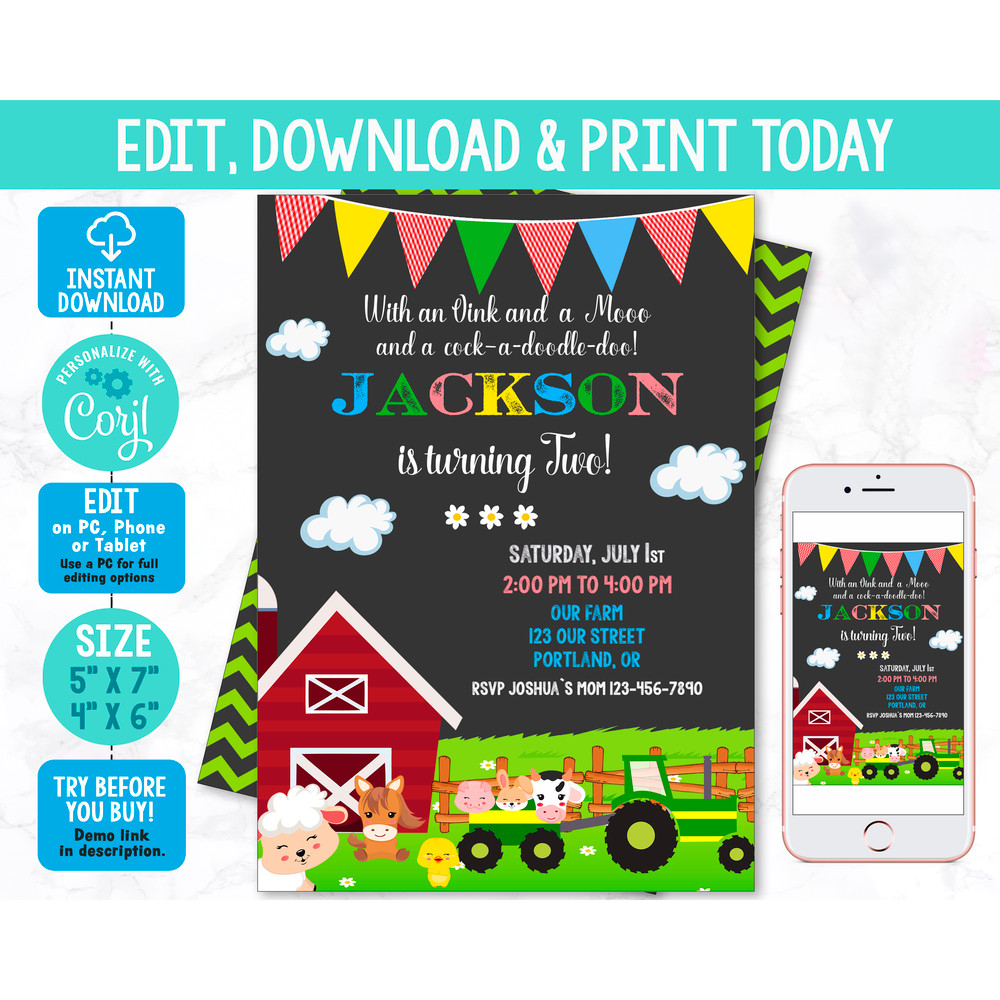 Farm-birthday-invitation-Boy-farmer-invitation-Barnyard-party-invite.jpg