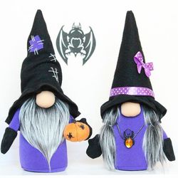 Halloween Gnome / Halloween Witch / Fall gnome