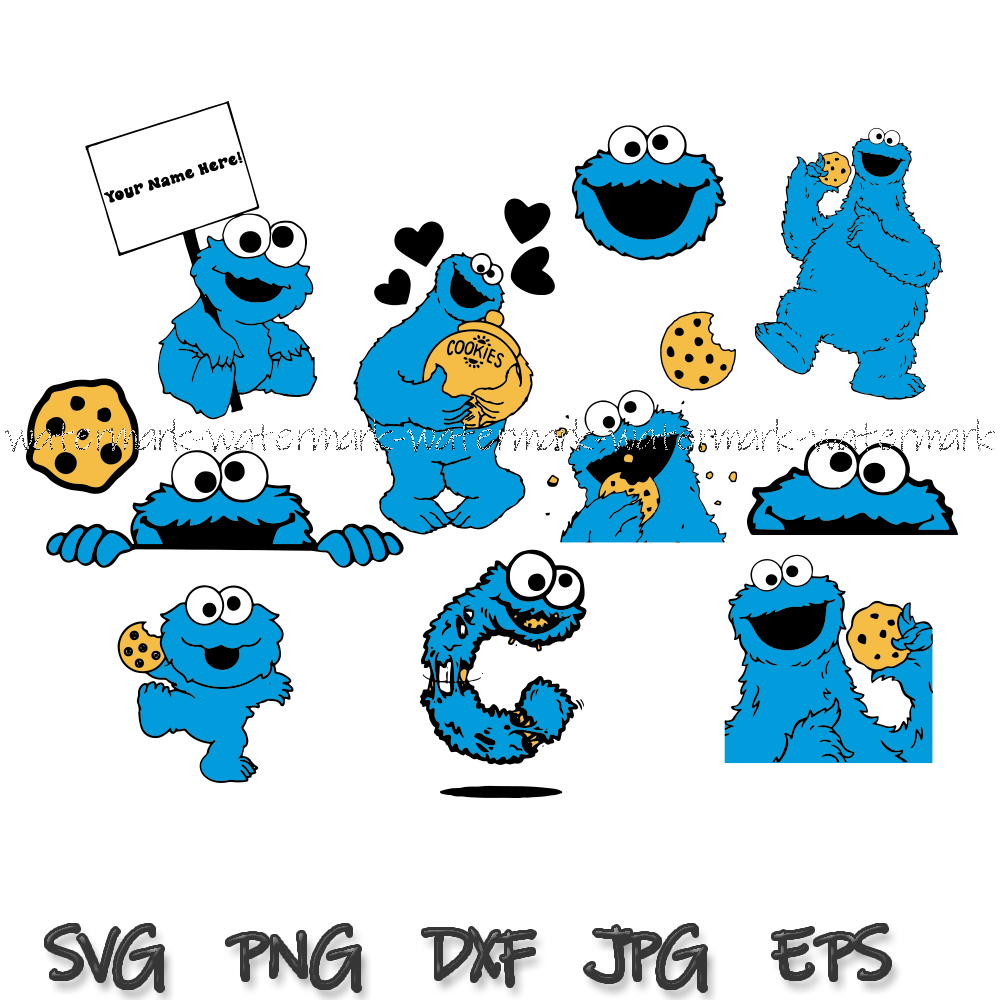 1794 Cookie Monster Svg Bundle.png