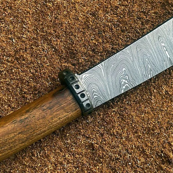 Medieval Viking Damascus Knife, Damascus Hunting Knife 1.png
