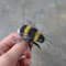 Bumblebee-pin-Needle-felted-realistic-bumblebee-brooch-for-women 9