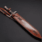 Custom Handmade Damascus Steel Double Edges Viking Sword, Hunting Swo.png