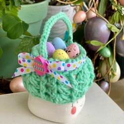 easter  marshmallow mug hat crochet( mug not included)