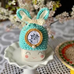 Marshmallow mug hat Easter vintage