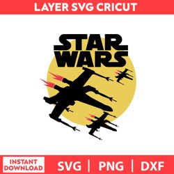 Star Wars Charecters Svg, Mandalorian Svg, Darth Vader Svg, Png, Pdf, Dxf Digital File.