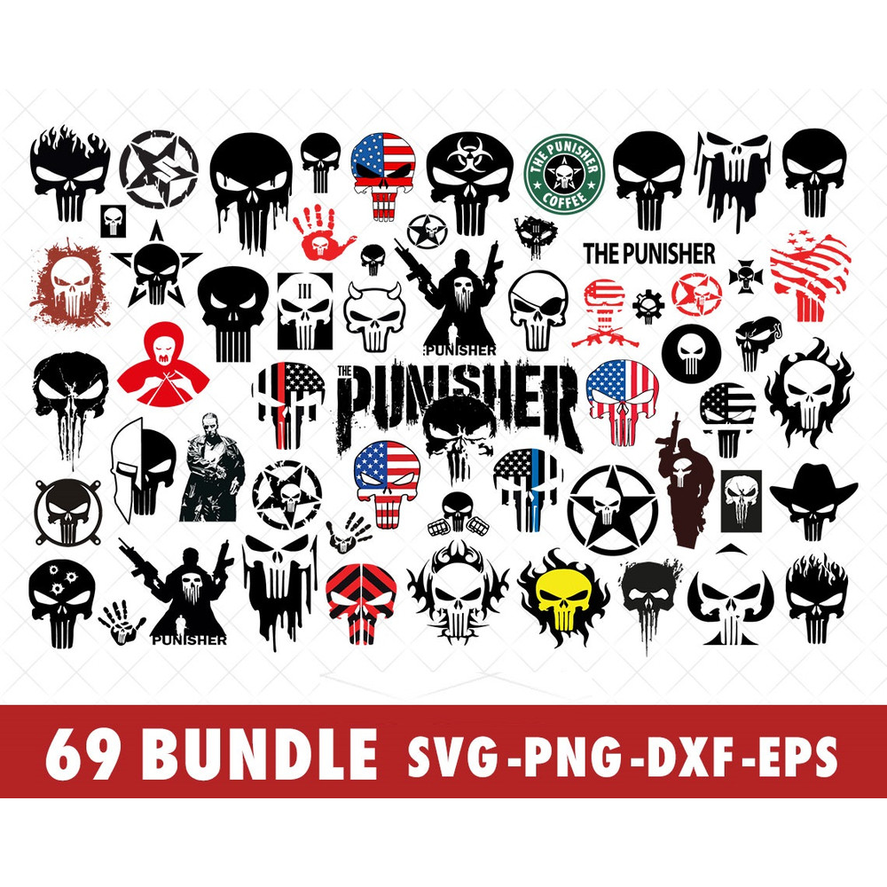 Marvel-The-Punisher-SVG-Bundle-Files-for-Cricut-Silhouette-Marvel-The-Punisher-SVG-Cut-File-Marvel-The-Punisher-SVG-PNG-EPS-DXF-Files-Marvel-The-Punisher-superh