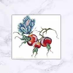 guest cross stitch butterfly cross stitch pattern pdf instant download rosehip cross stitch