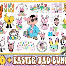 40  Easter Bad Bunny svg, Easter Sad Heart Png, Easter Png, Easter Egg Png, Easter Bunny Png, Inst
