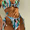 Colorblock Triangle Halter Neck Bikini Swimsuit Thongs Beachwear Swimwear Beach Sea Summer (4).jpg