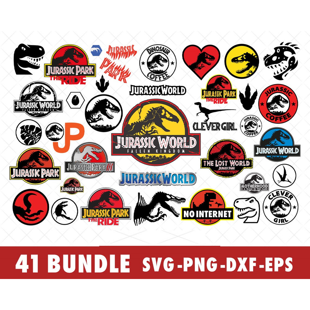 Jurassic-World-Park-SVG-Bundle-Files-for-Cricut-Silhouette-Jurassic-World-Park-SVG-Cut-File-Jurassic-World-Park-SVG-PNG-EPS-DXF-Files-Jurassic-World-Park-mother
