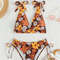 Floral Print Deep V Neck Tie Shoulder Bikini Swimsuit Thongs Beachwear Swimwear Beach Sea Summer Bathing Suits (2).jpg