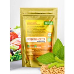 Lecithinosis Dry concentrate for the drink preparation with fat-free soy lecithin (CHOLESTEROL ANTAGONIST) 300 gr