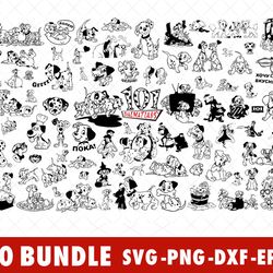 Disney 101 Dalmatians SVG Bundle Files for Cricut, Silhouette, 101 Dalmatians Dog SVG, 101 Dalmatians SVG Files New 2