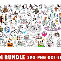 Disney 101 Dalmatians SVG Bundle Files for Cricut, Silhouette, 101 Dalmatians Dog SVG, 101 Dalmatians SVG Files