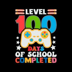 100 days of school completed gamer svg graphic designs files