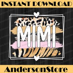 best mimi grandmother appreciation mimi grandma mother day png, happy mother's day sublimation design