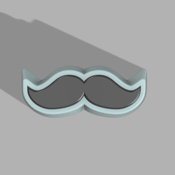 Moustache STL file