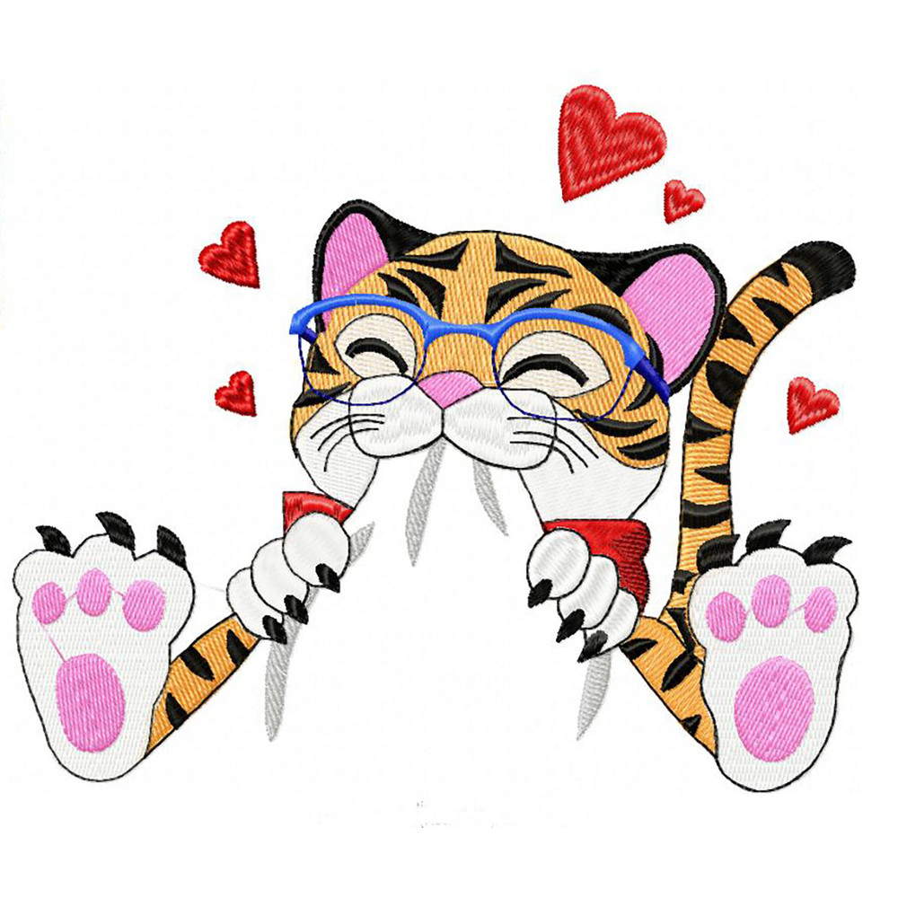 Tiger cub, tiger cub, machine embroidery design Big cat.jpg