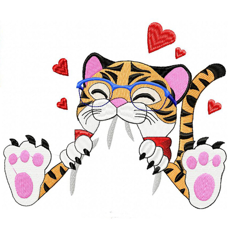 Tiger cub, tiger cub, machine embroidery design Big cat.jpg