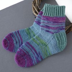 Baby wool socks. Baby warm socks. Winter socks. Colorful socks. Gifts for baby.