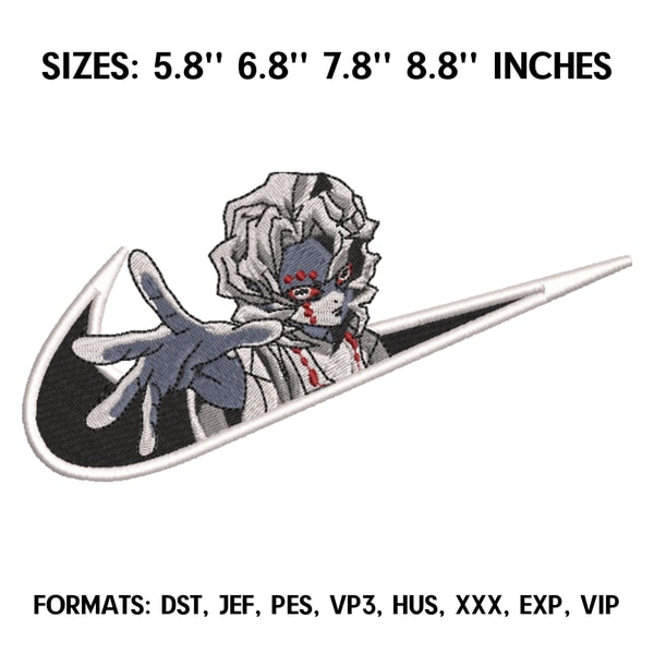 Nike Rui Embroidery Design File/ Kimetsu no yaiba Anime Embr | Inspire ...