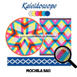 CROCHET PATTERN / Wayuu mochila bag / Tapestry Crochet bag / Kaleidoscope 771