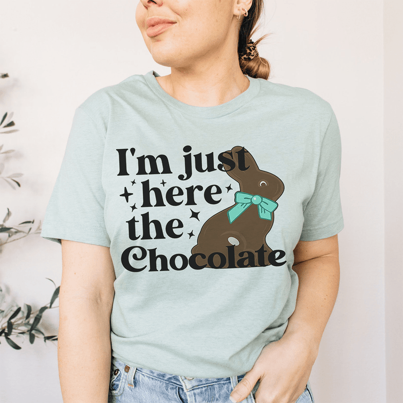 i-m-just-here-for-the-chocolate-tee-peachy-sunday-t-shirt