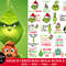 100 Grinch svg, Grinch christmas svg, Christmas svg, Grinchmas svg, Grinch face svg, Cut file svg, Cricut svg, instant Download.jpg