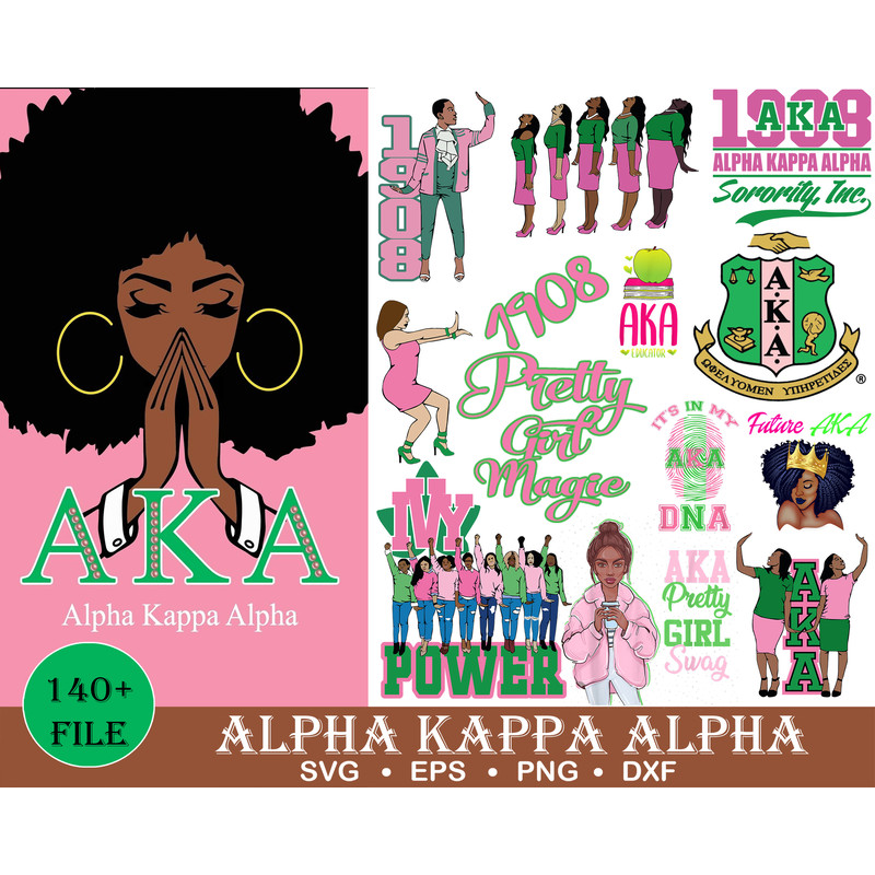 140 Aka Svg, Alpha Kappa Alpha Sorority, Skee Wee 1908 Aka, Bundles for Cricut Cut Files, Kamala Harris Sorority Svg Digital Download.jpg