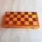 45 mm cell vintage russian wooden chess board 1975
