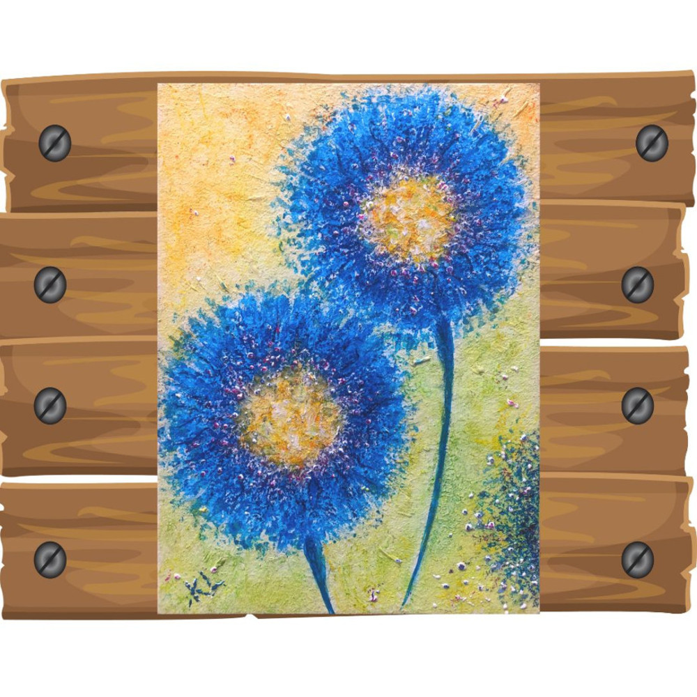 Fairy Tale Flowers on Boardjpg