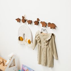 Wall Mounted Hangers, Kids Room Decor, Cute Wall Hooks, Birthday Gift for Child, Wall Hooks Nursery Decor,Birthday Gif t