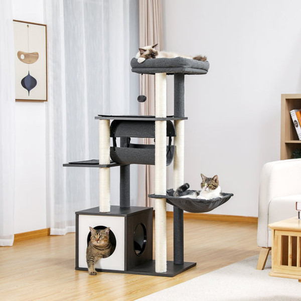 black-tunnel-modern-cat-tree-furniture
