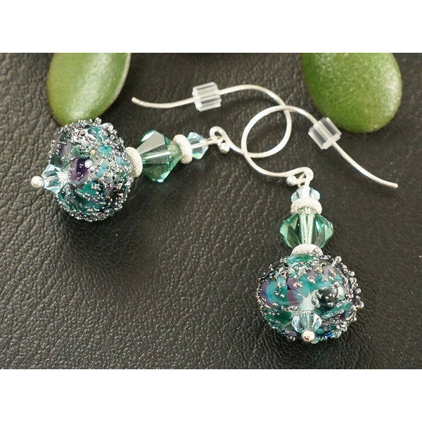 large-long-dangle-drop-beaded-turquoise-teal-mint-green-statement-earrings-jewelry