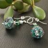 mint-green-marine-green-Swarovski-crystal-earrings-jewelry
