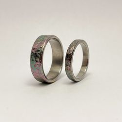 Jewerly Accessory Titanium ring Handmade