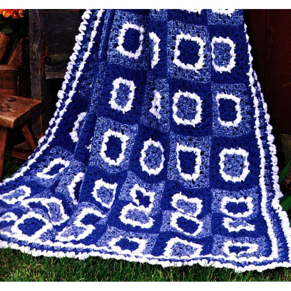 square afghan crochet pattern