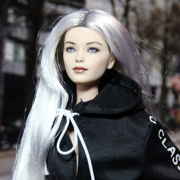 Realistic Barbie doll
