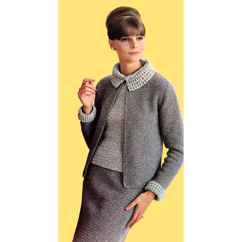 women suit crochet pattern