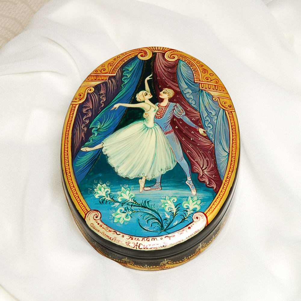 Giselle ballet lacquer box
