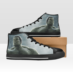 Hulk Shoes, High-top Sneakers, Handmade Footwear