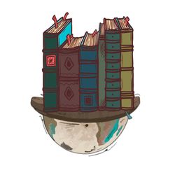 globe and vintage book vintage old books svg cutting files