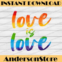 gay pride rainbow lgbt love is love lgbt month png sublimation design