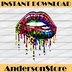 lgbt rainbow lip gay pride lgbt month png sublimation design