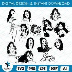 selena quintanilla bundles, selena quintanilla, selena svg, selena svg, como la flor svg