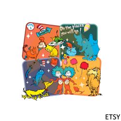 oh the places you will go seussville svg graphic designs files