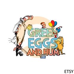dr seuss green egg and hum svg files silhouette diy craft